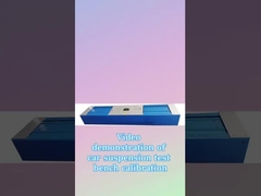 Βίντεο επίδειξη βαθμονόμησης δοκιμαστικού πάγκου ανάρτησης αυτοκινήτου