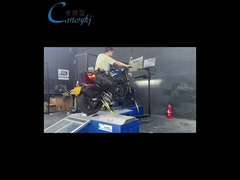 Δύο τροχούς δυναμόμετρος μοτοσυκλέτας αξιολογούν την απόδοση των κινητήρων μοτοσυκλέτας