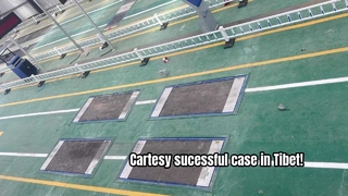 Θήκη Tibet Leiwuqi City !Η Cartesy εγκατέστησε με επιτυχία ολοκληρωμένη γραμμή ελέγχου οχημάτων στο υψηλό
