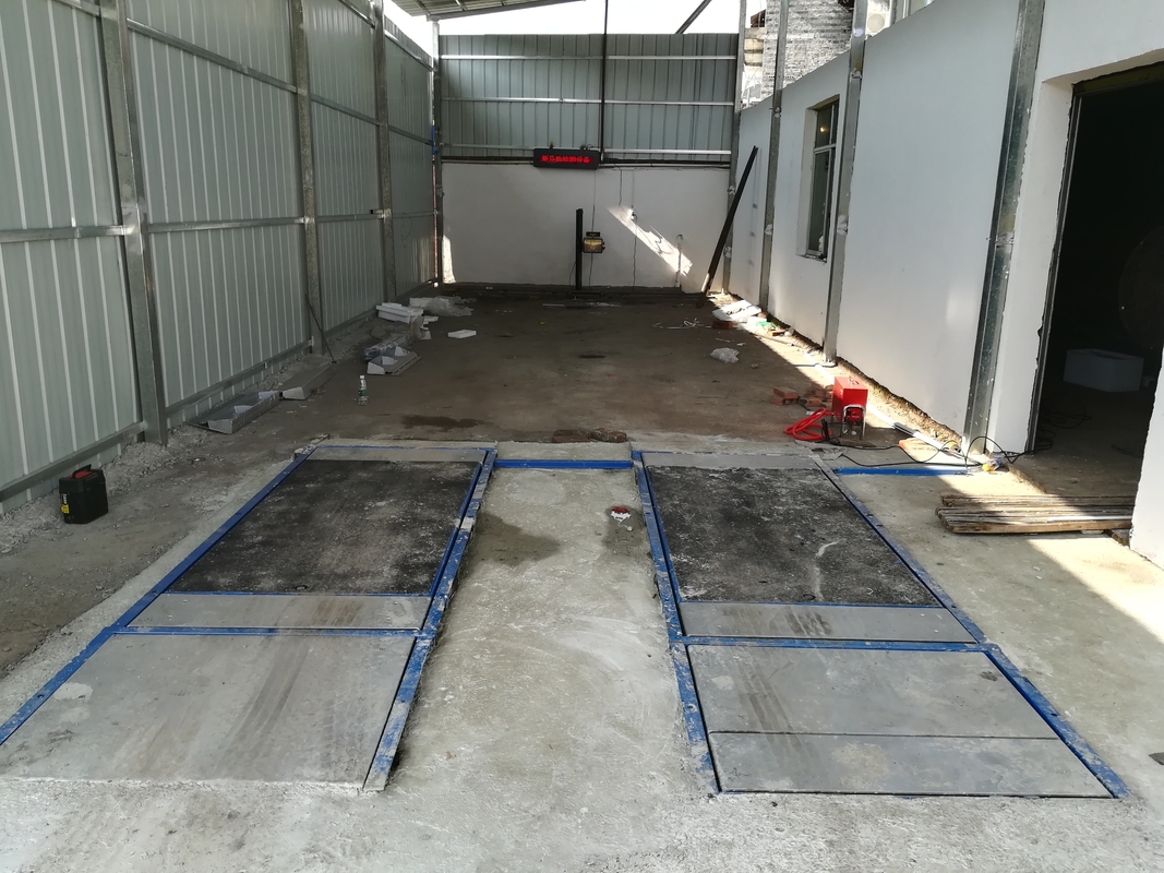2CTPBH-10 Ultra Flat Plate Brake TesterΤέστης δοκιμής αυτοκινήτου για φορτηγό Δοκιμή δύναμης πέδησης