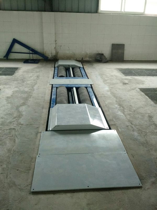 Cartesy Automobile Roller Brake Tester ForcesWith Axle Load CTFZ-10B 10T Vehicle Roller Brake Tester for heavy duty vehicles