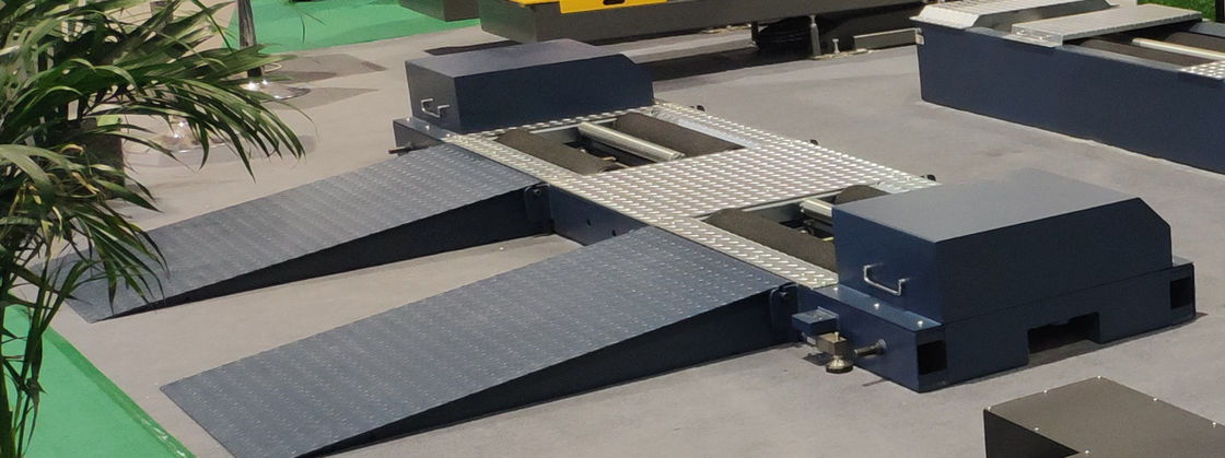 CTZD-7500M Ρολ RBT-CP Φορητό Μεταφορτώσιμο Ρολ φρένο δοκιμαστικό πάγκο για προετοιμασία φορτηγών