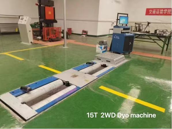 13t φορτίο CTDCG-13 Δυναμόμετρος πλαισίου οχήματος Δυναμόμετρος οχήματος Δυναμόμετρος οχήματος Δοκιμαστική γραμμή για τις εκπομπές και την κατανάλωση καυσίμου