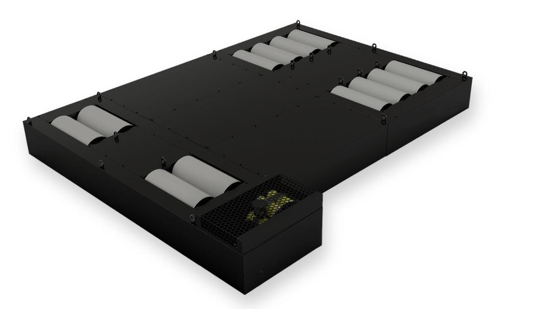 Cartesykj ολοκληρωμένη λύση εξοπλισμού δοκιμής οχημάτων για την επιθεώρηση φρένων, ταχύτητας και πλευρικής ολίσθησης