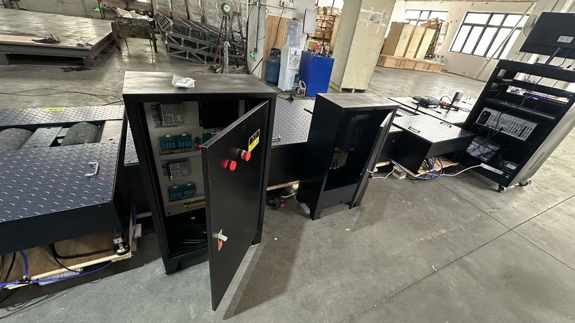 Δοκιμαστική γραμμή δοκιμής μοτοσυκλέτας με δύο τροχούς δύναμη πέδησης φορτίου άξονα ταχύμετρος σφίγγων δοκιμή ευθυγράμμισης τροχών προβολέα