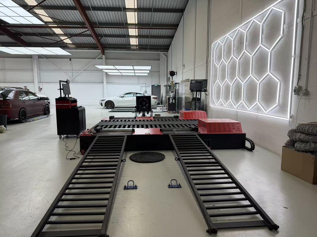 Cartesykj Australia  4WD 1000hp Vehicle Chassis Dynamometer horse power machine Vehicle Test Lane  Vehicle inspection equipments