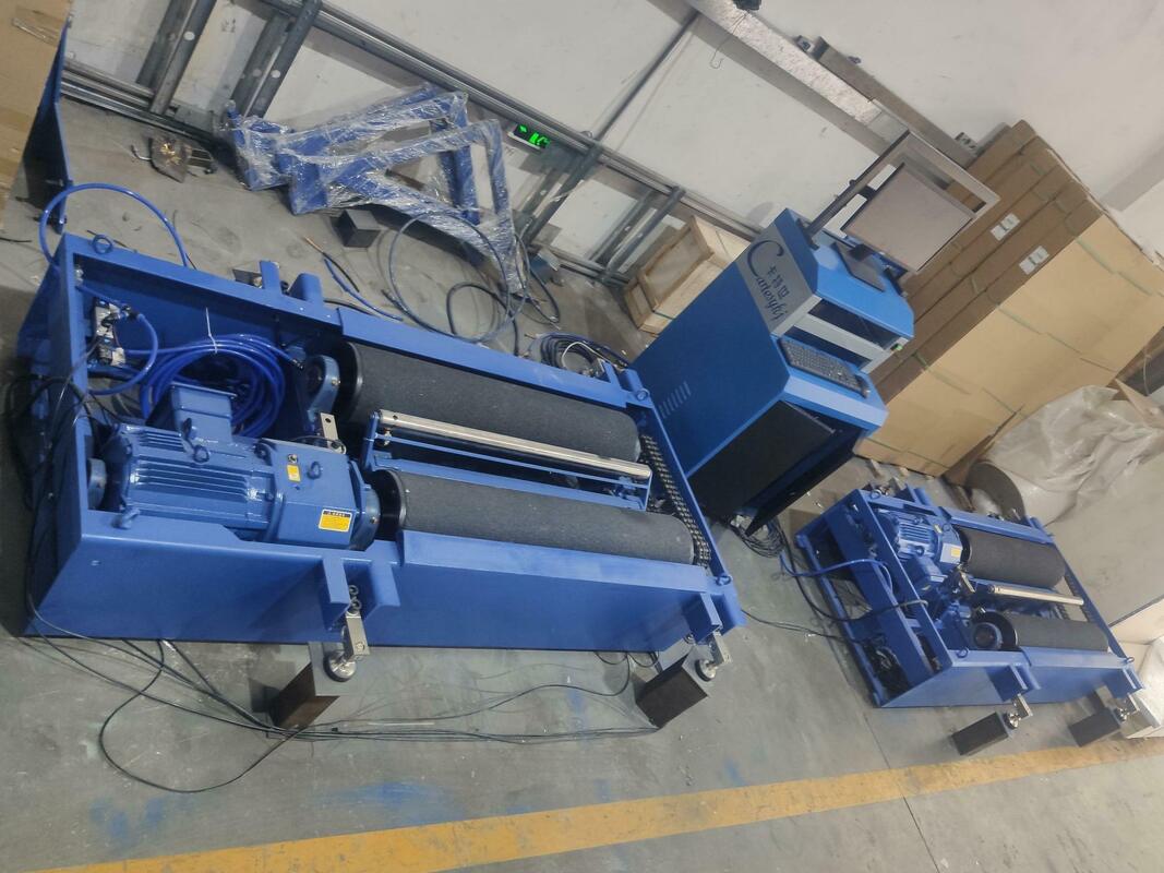 Cartesy Automobile Roller Brake Tester ForcesWith Axle Load CTFZ-10B 10T Vehicle Roller Brake Tester for heavy duty vehicles