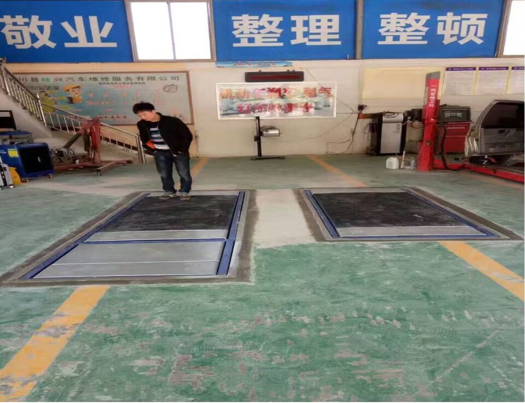 Cartesykj Ελεγκτής επίπεδης πέδησης πολυτελείας 3T 10T 15T Εξοπλισμός επιθεώρησης οχήματος λωρίδα δοκιμής οχήματος 2CTHPB-13 με δοκιμαστικό φρένου φορτίου άξονα ανάρτησης πλευρικής ολίσθησης