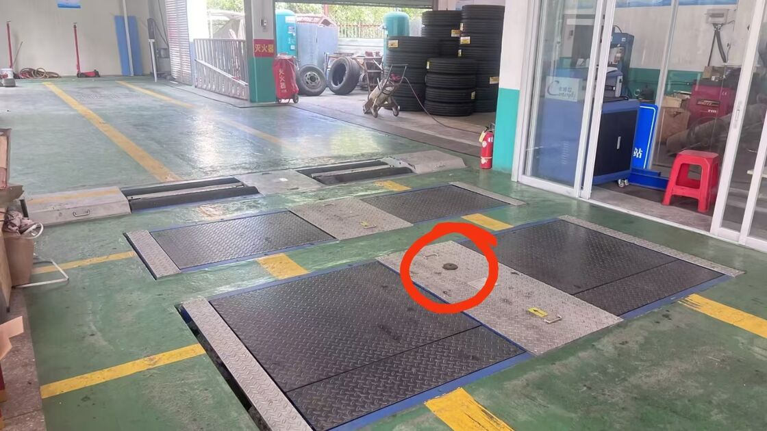 Cartesy 10t φορτίο CTCH-10 Δοκιμαστής πλευρικών γλιστριών οχημάτων για εξοπλισμό επιθεώρησης οχημάτων για φορτηγά και αυτοκίνητα