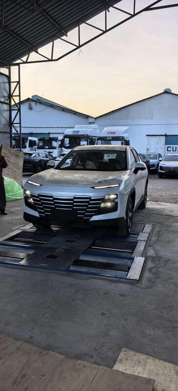 Cartesy brand Kenya case 5-in-1 Roller Brake Tester with 4000kg Axle Load side slip speedometer suspension tester